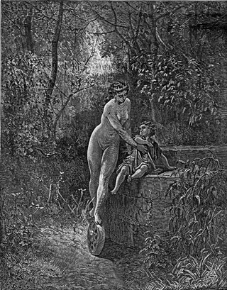Illustration for article titled Victorian Children's Book Illustrations Could Be Pretty Racy (NSFW)